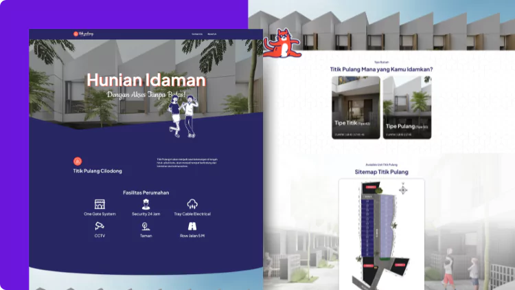 titik pulang website