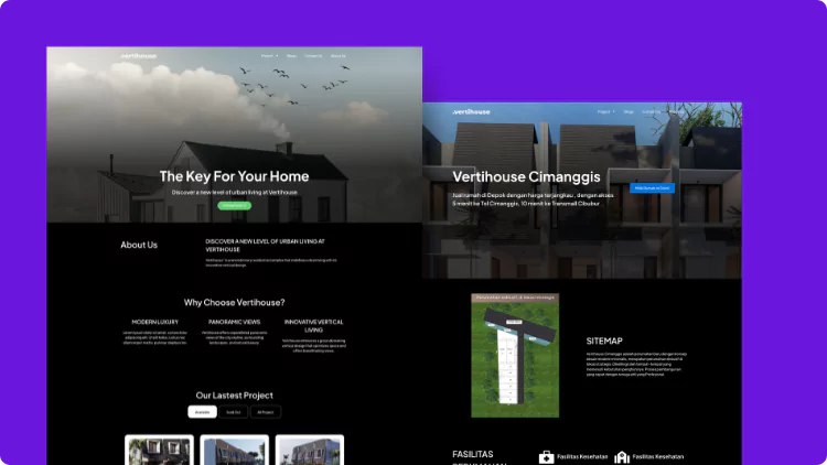 vertihouse website